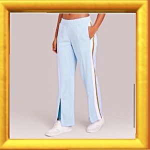 [#1050] WILD FABLE | Target | Baby Blue Stripe Athletic Track Pant Plus | 2X